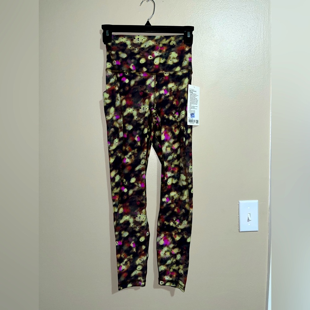 NWT Lululemon Align High Rise Pant 25” w/ Pockets in Color SFS2 size 4